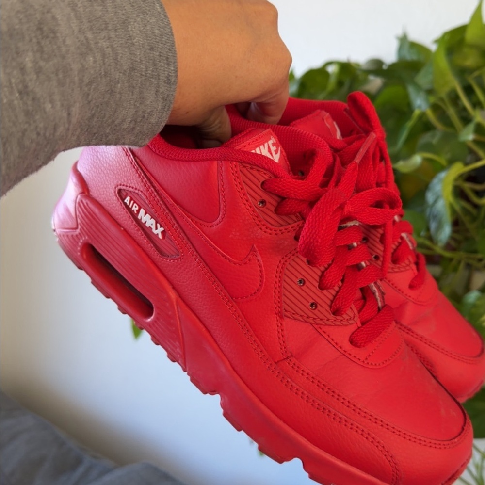 Nike Kids Air Max Red Sneakers
